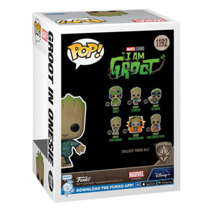 I Am Groot Funko Pop! Vinile Figura Groot in Pigiama Balla 9 Cm