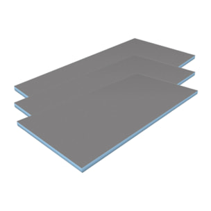 Lot de 3 panneaux de construction WEDI 250 x 60 x 1 cm