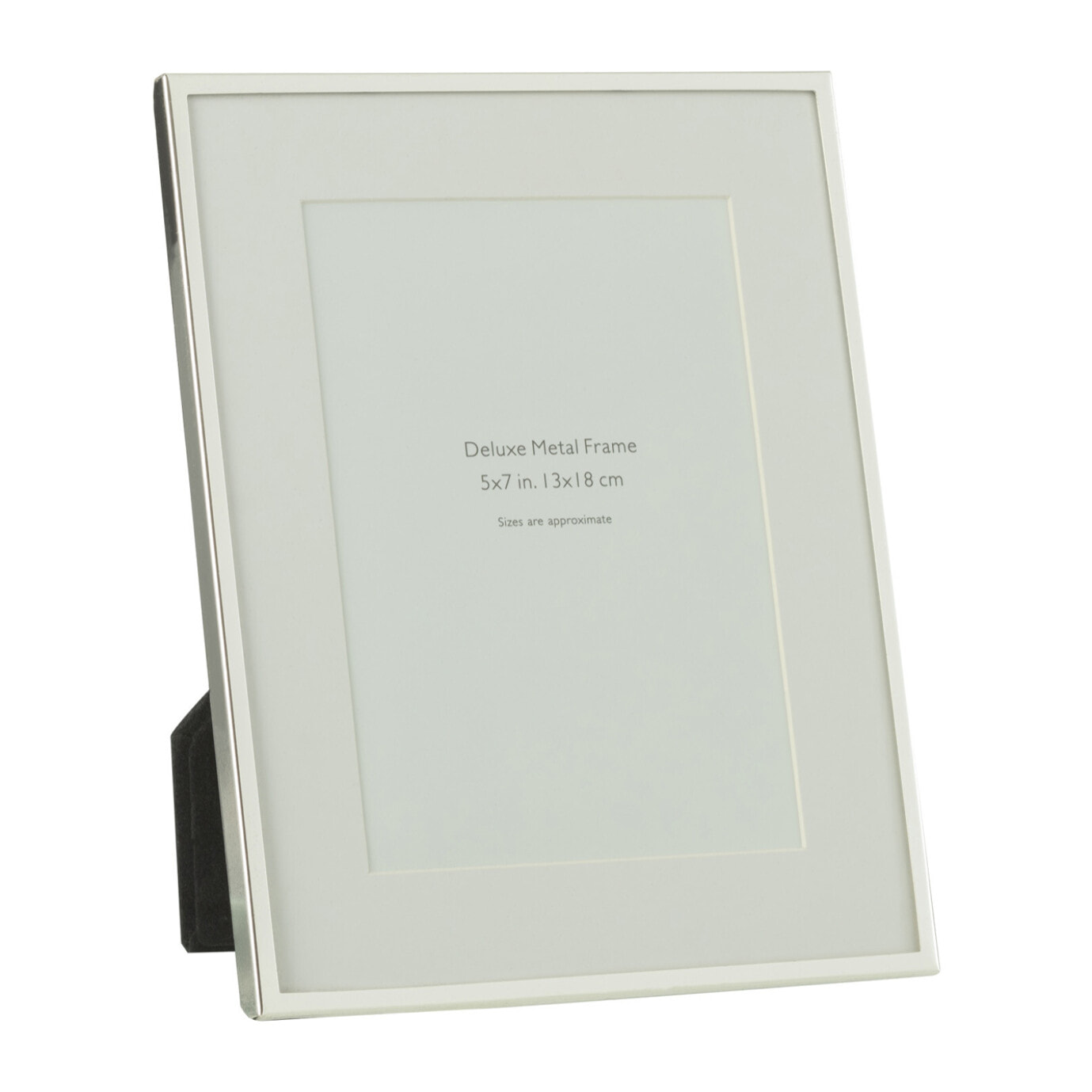 J-Line cadre photo Passe Partout Bord Fin - métal - argent - medium - 2 pcs