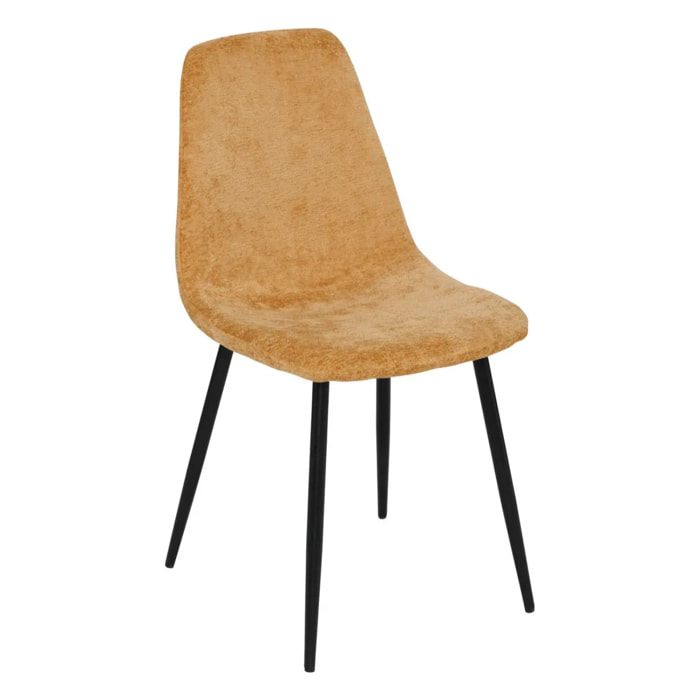 Chaise "Tyka" ocre