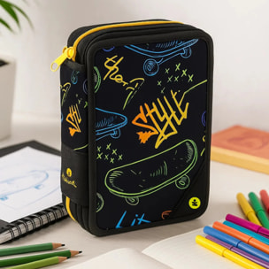 beSmart - ASTUCCIO TRIPLO 18+18 GIOTTO PREMIUM SKATE