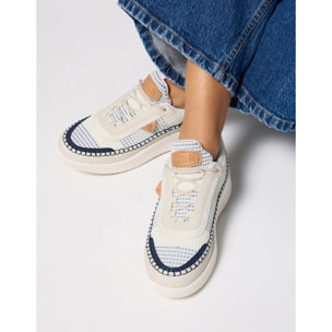 Zapatillas Plataforma Azul Marino - Treviso