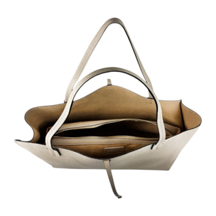 Bolso de hombro Cheval Firenze Clarice Gris Pardo