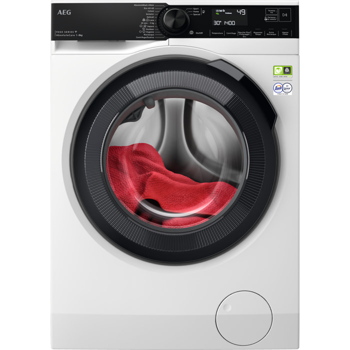 AEG Lavatrice Serie 9000 AbsoluteCare 8 kg LR9H84BBS