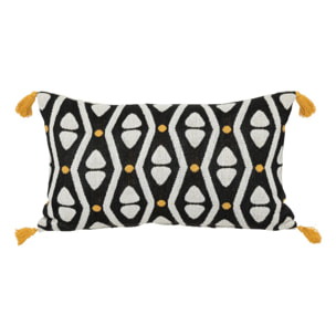 Coussin "Tribal" 30x50cm jacquard