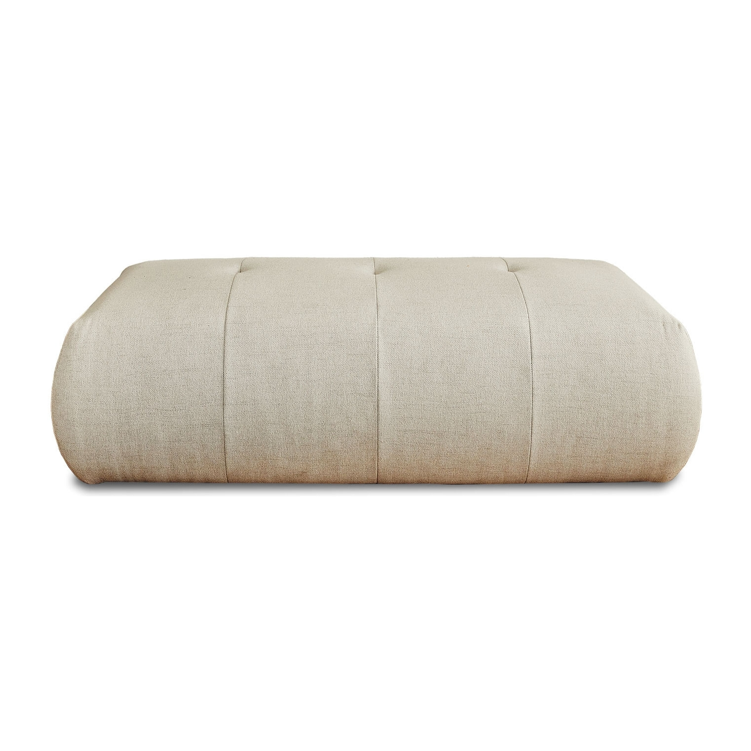 Onyx - pouf modulable - en tissu - Beige