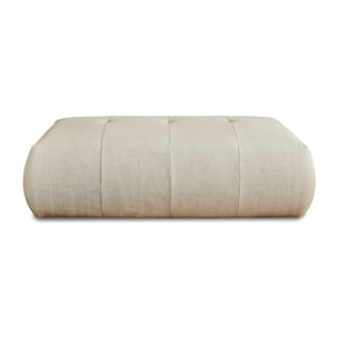 Onyx - pouf modulable - en tissu - Beige