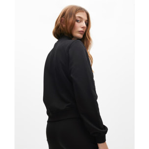 Bomber con dettagli tasche gioiello