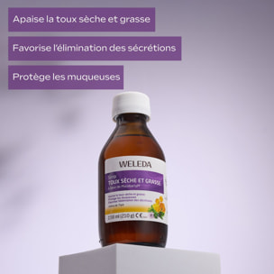 WELEDA - Sirop toux sèche et grasse à base de Mucobarryl® - 158 ml
