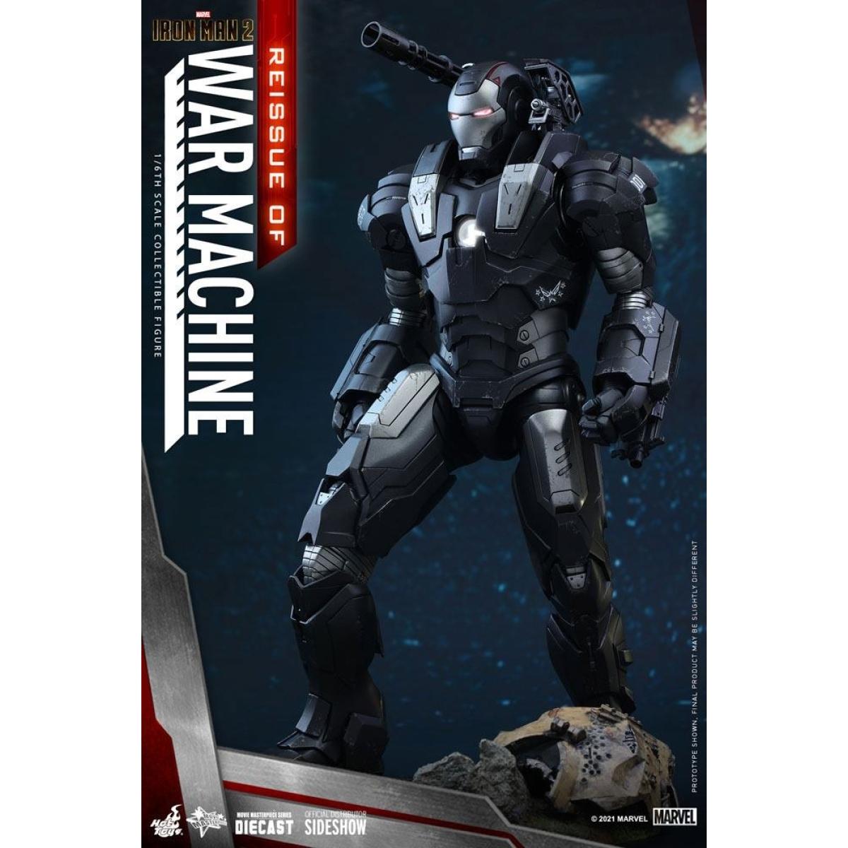 Iron Man 2 Movie Masterpiece Action Figura 1/6 War Machine 32 Cm Hot Toys