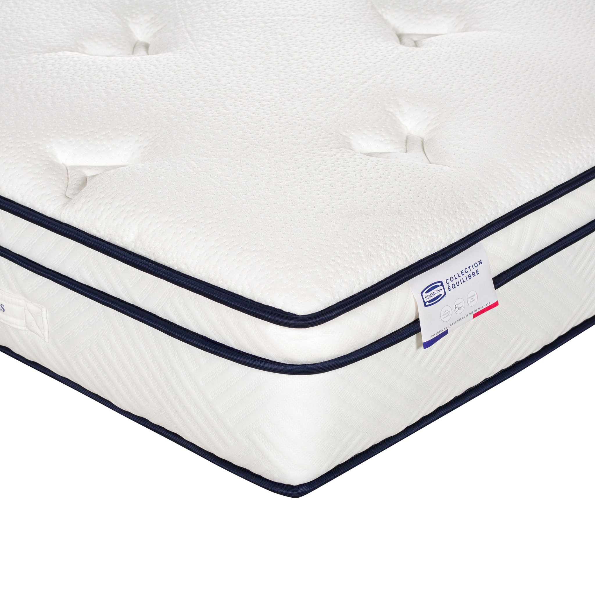 Matelas L'INEGALE , Hybride, ferme, H27