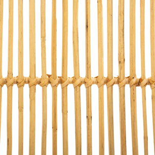 Chaise "Kubu" - métal & rotin naturel