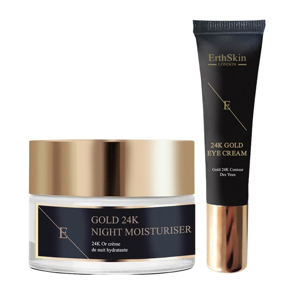 Esenciales para la noche y los ojos 24K