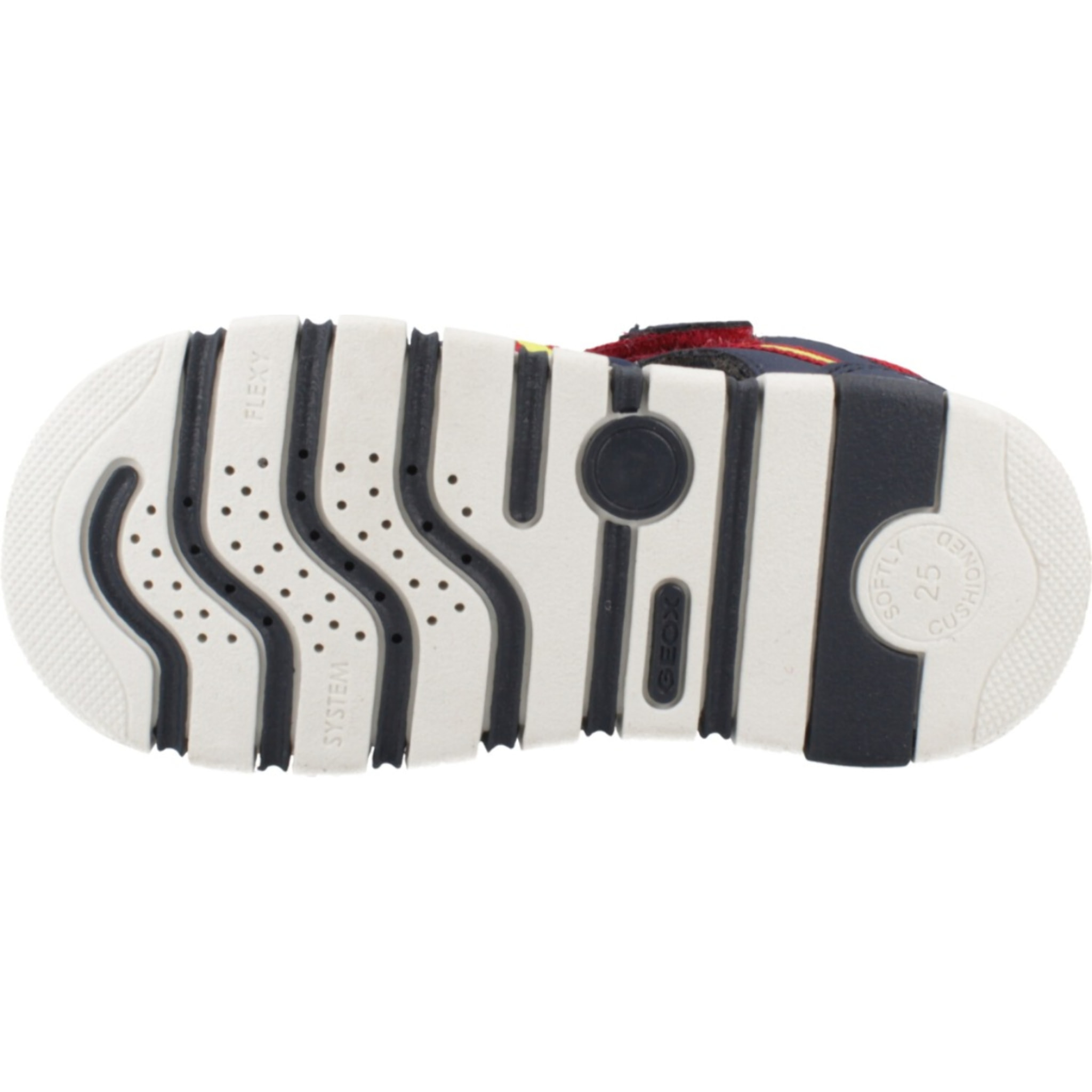 Sandalias Niño de la marca GEOX  modelo B SANDAL IUPIDOO BOY ROJO