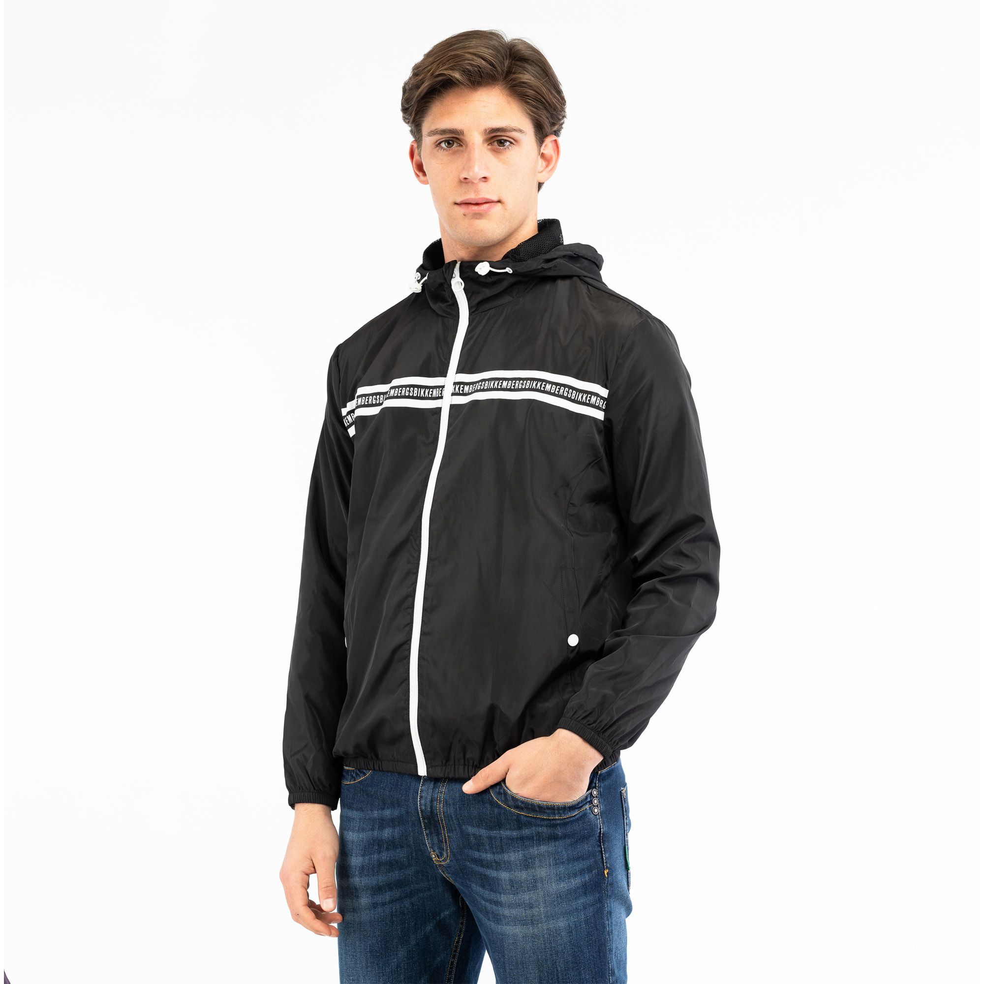 BIKKEMBERGS giubbino uomo black