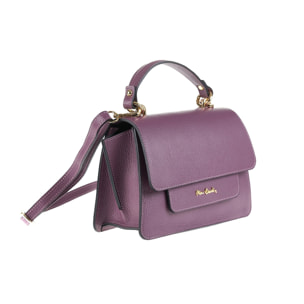 Borsa a mano da donna Made in Italy - Modello Elora Nova - 100% pelle - 23.5 x 15.0 x 10.0 cm