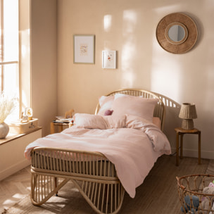 Parure de lit unie en coton, GAZE DE COTON