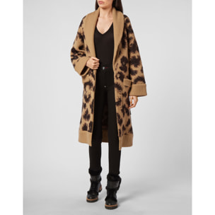 PHILIPP PLEIN Cárdigan LEOPARD