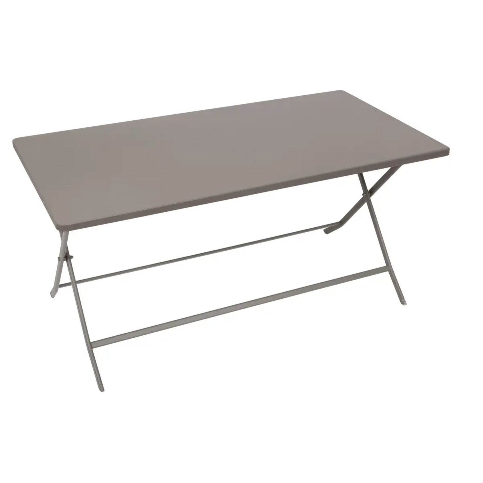 Table de jardin Greensboro 6 places pliable café 150x80cm