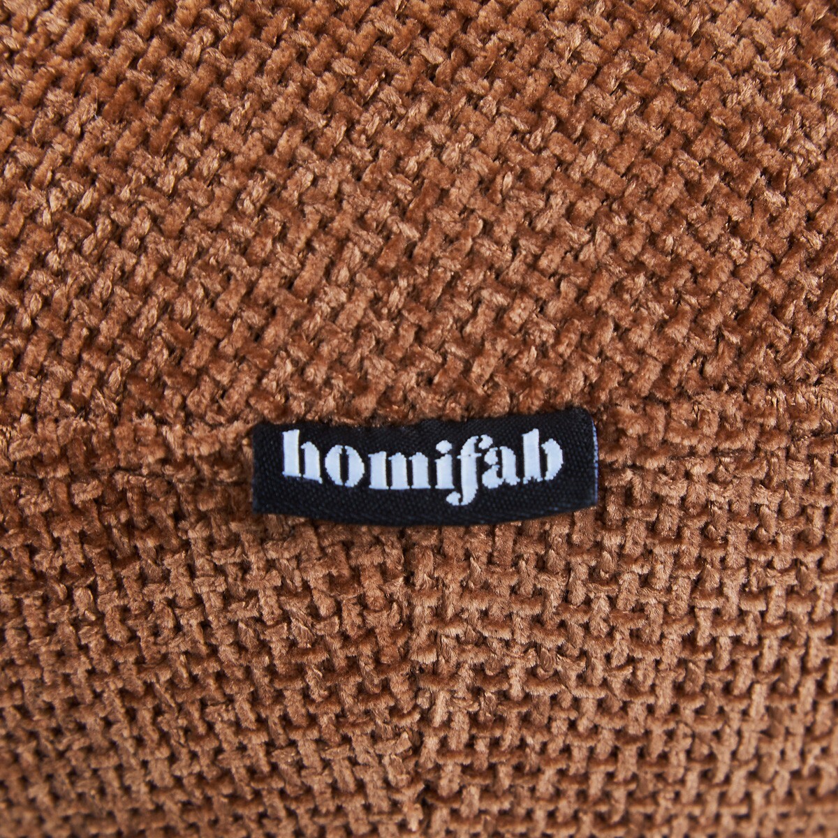 Lot de 2 chaises de salle à manger en tissu chenille - ORLA