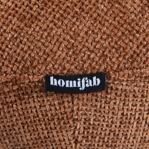 Lot de 2 chaises de salle à manger en tissu chenille - ORLA