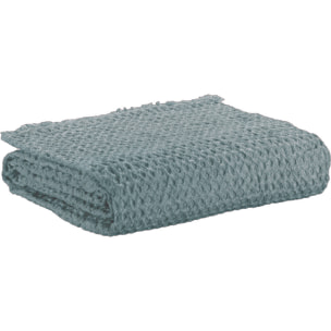 Plaid Jaya 100% Polyester Bleu Canard