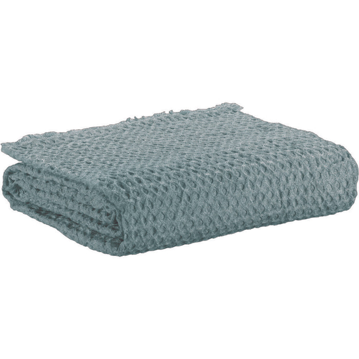 Plaid Jaya 100% Polyester Bleu Canard