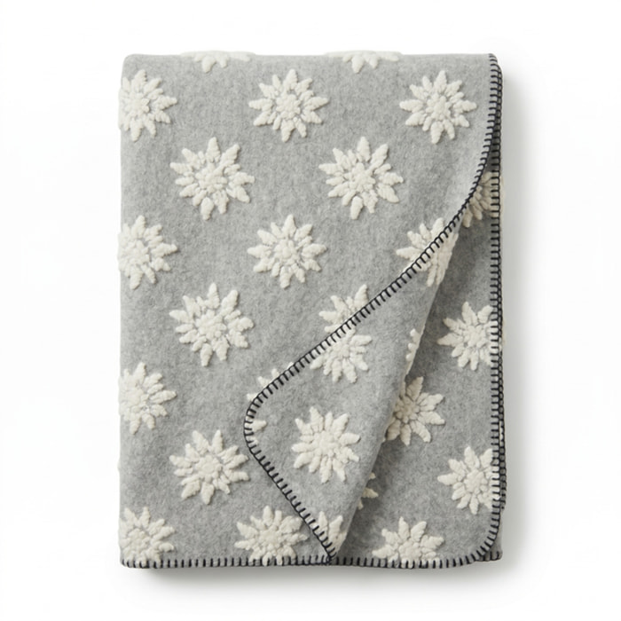 Plaid in poliestere - Fiori