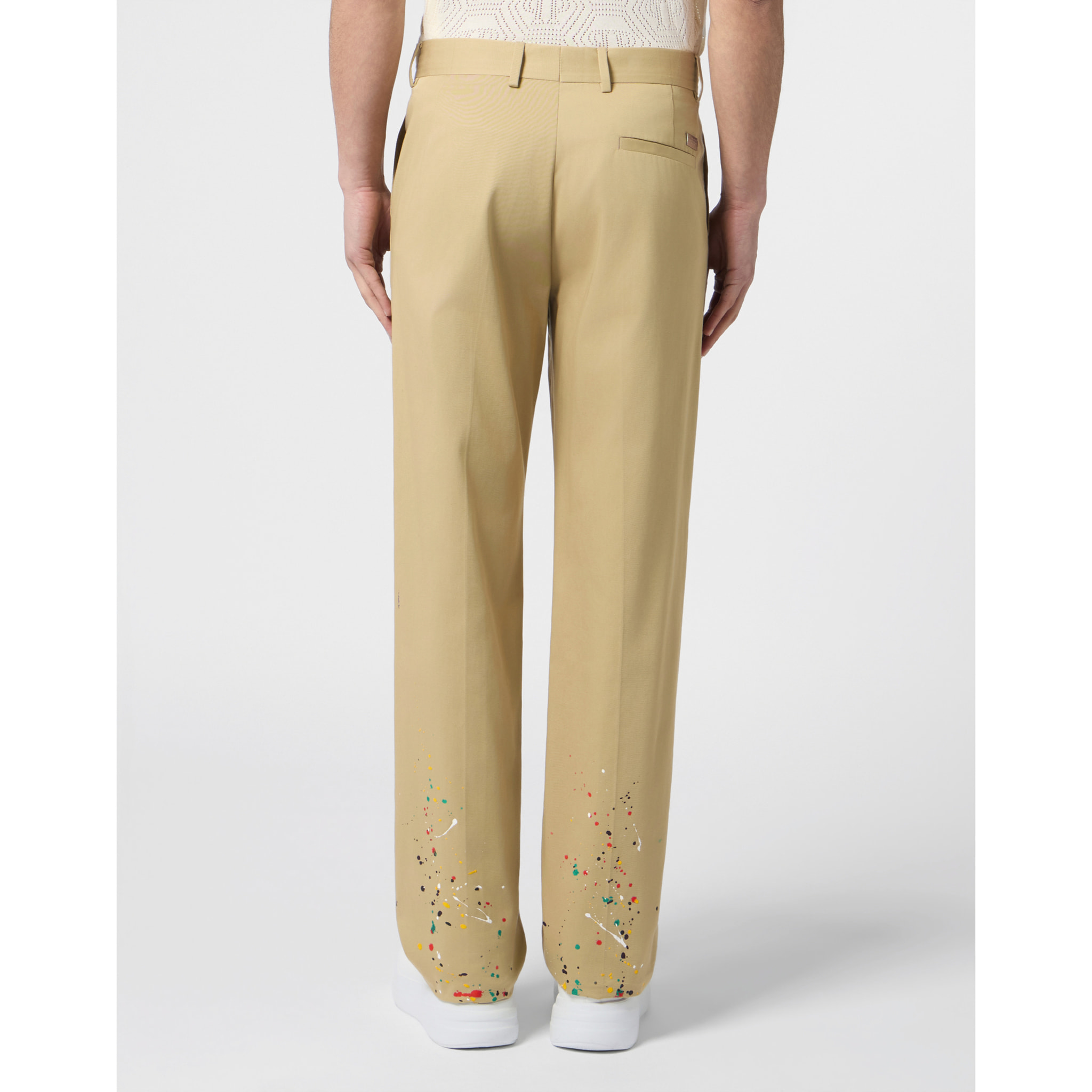 PHILIPP PLEIN Loose Fit Trousers Painted Painted