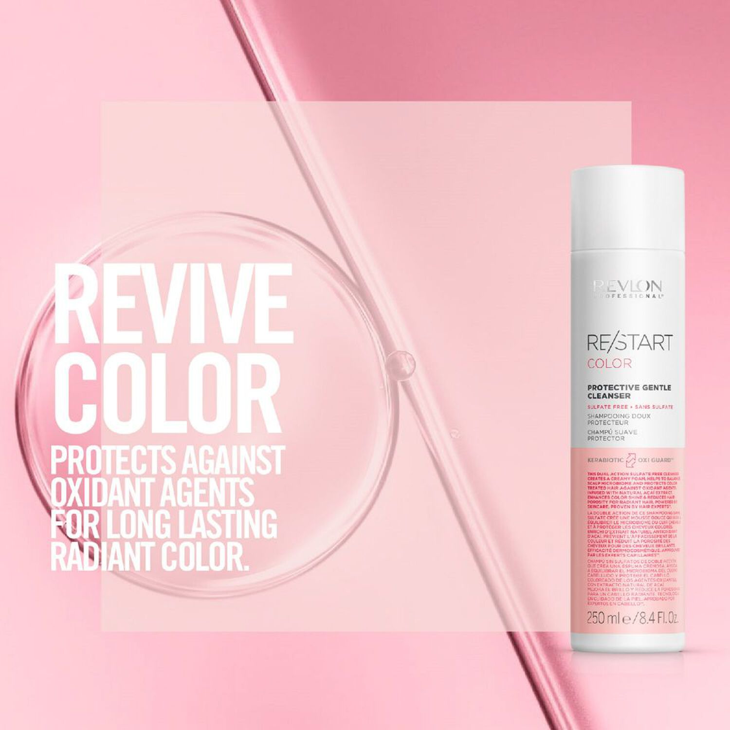 RE/START™ COLOR - Shampooing Nettoyant Doux Protecteur de Couleur 250 ml
