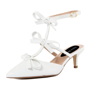 Sandalo Donna colore Bianco