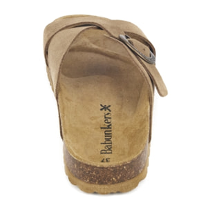 SANDALO JAVEA BABUNKERS MARRONE