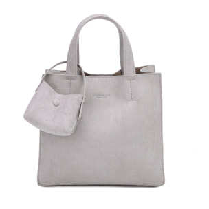 Borsa a mano da donna - Modello Edera Ultra - 100% PU Vegan Leather - 24.0 x 21.0 x 12.0 cm