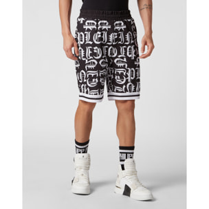 PHILIPP PLEIN Sport Shorts GOTHIC PLEIN