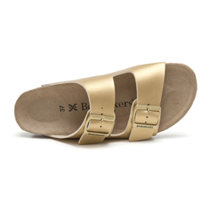 SANDALIA BABUNKERS DORADO