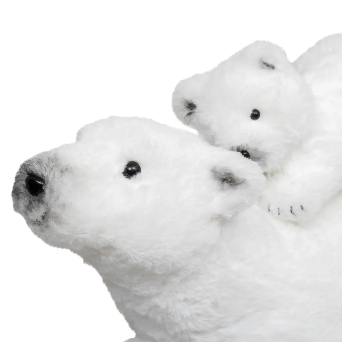 Décoration Noël, famille Ours, H 42 cm