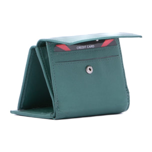 Portafoglio  da donna ecopelle Prodotto Vegano 12x10x3 cm