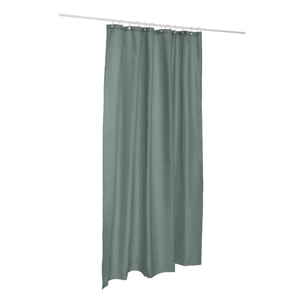 Rideau de douche Colorama 180x200cm vert ficus