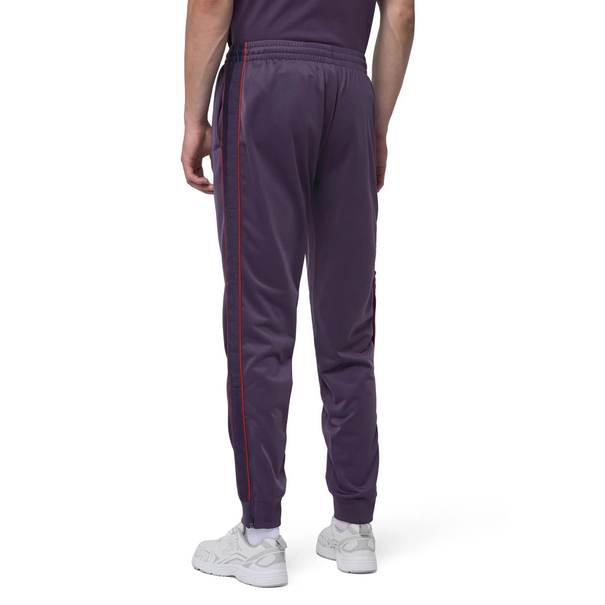 Kappa - Pantaloni Uomo Viola - 222 Banda Rastoria Slim