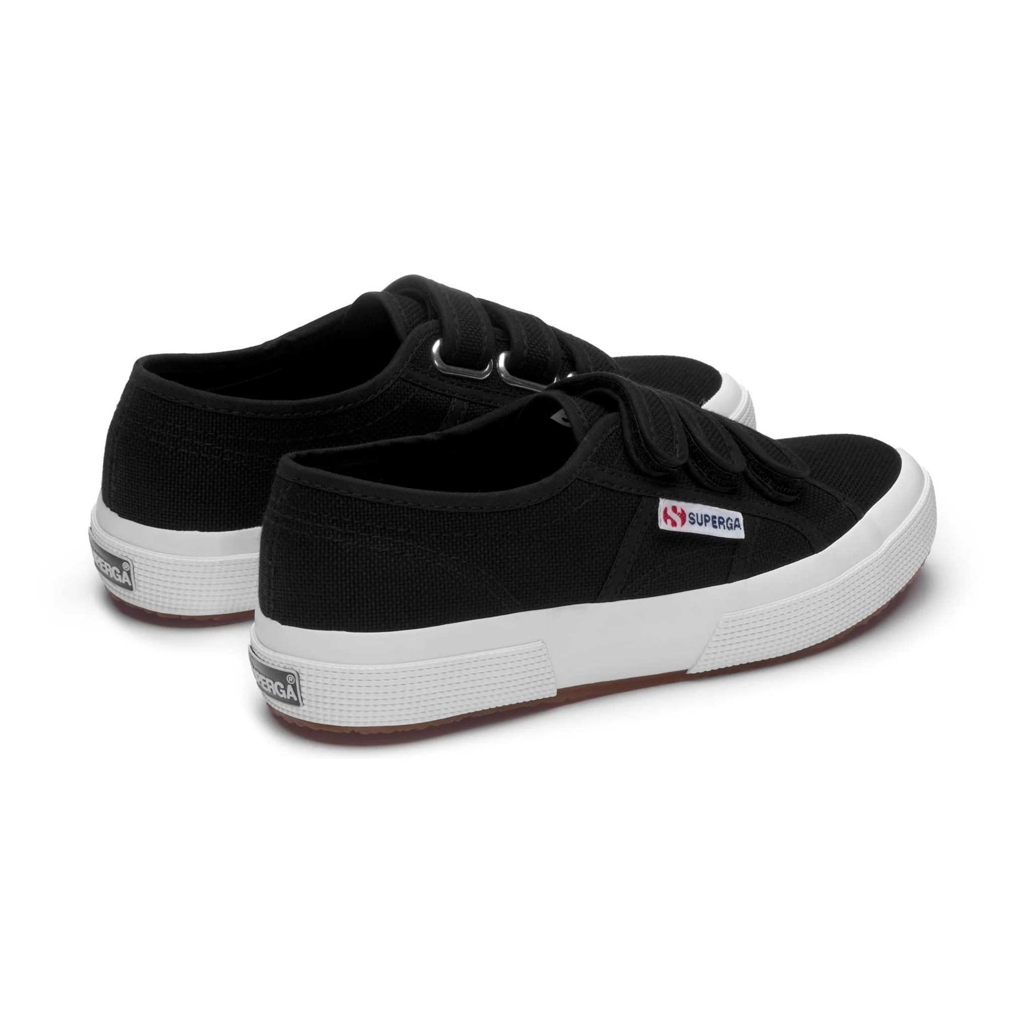 Le Superga Uomo Donna Nero 2750-Cot3Strapu