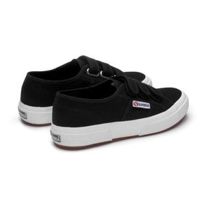 Le Superga Uomo Donna Nero 2750-Cot3Strapu