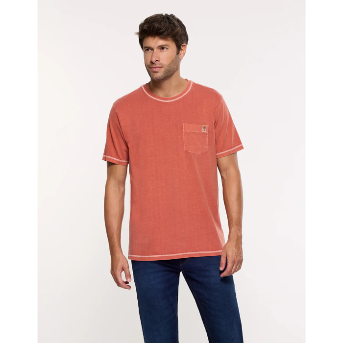 Camiseta Manga Corta Naranja - Gstin2