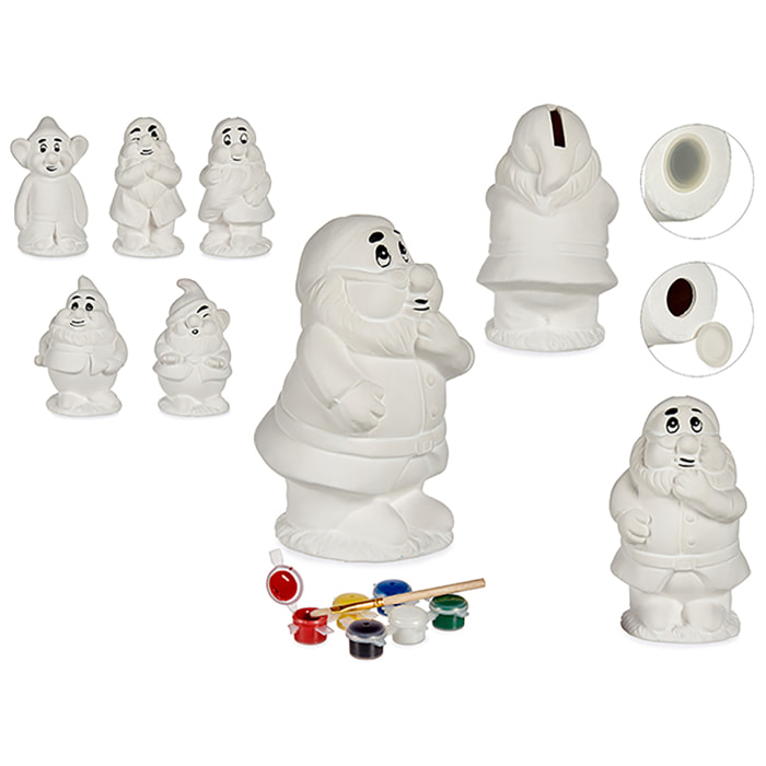 Piccola cassa per dipingere design gnomo.