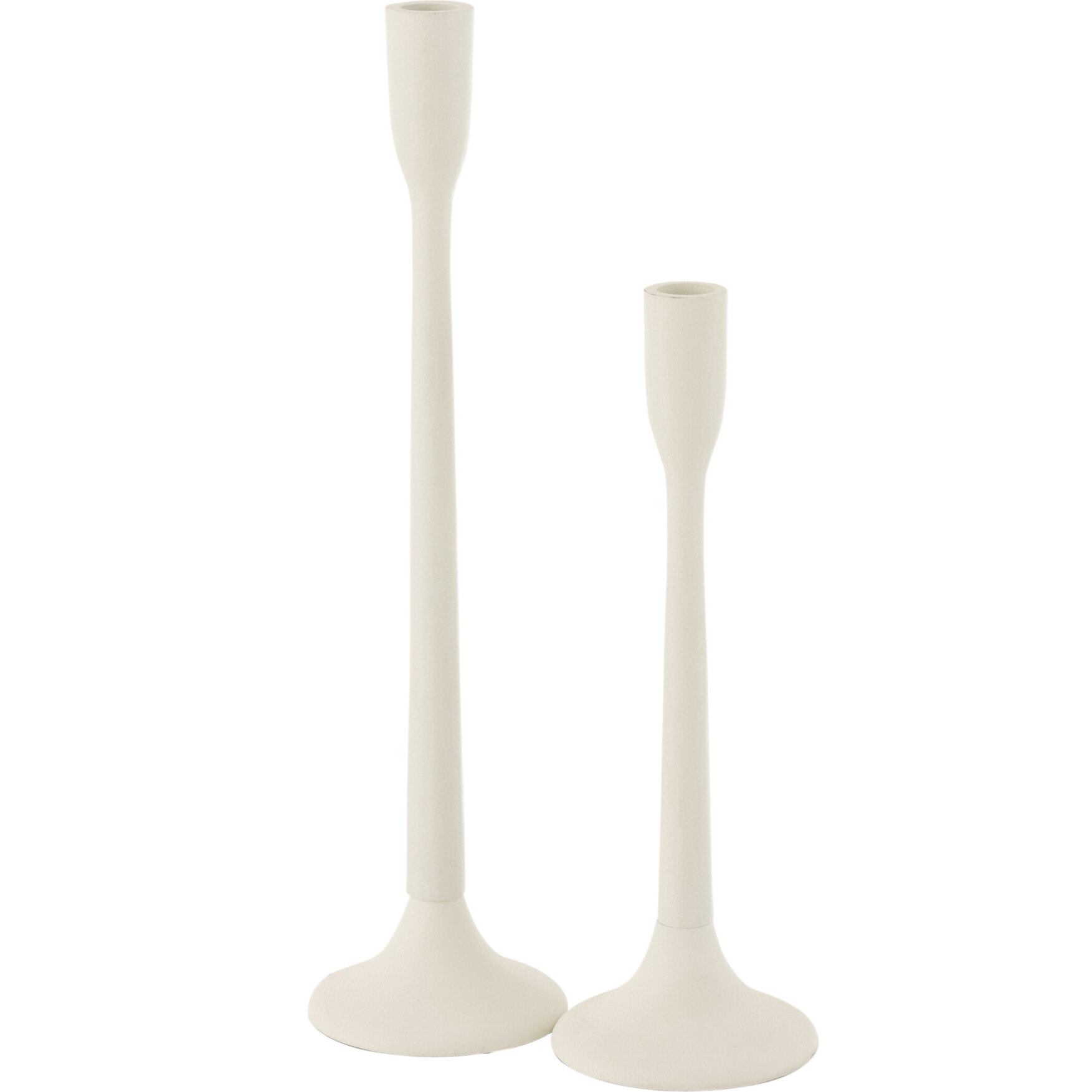 J-Line chandelier - métal - mat blanc - large