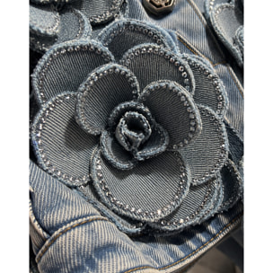 PHILIPP PLEIN Chaqueta vaquera ROSES