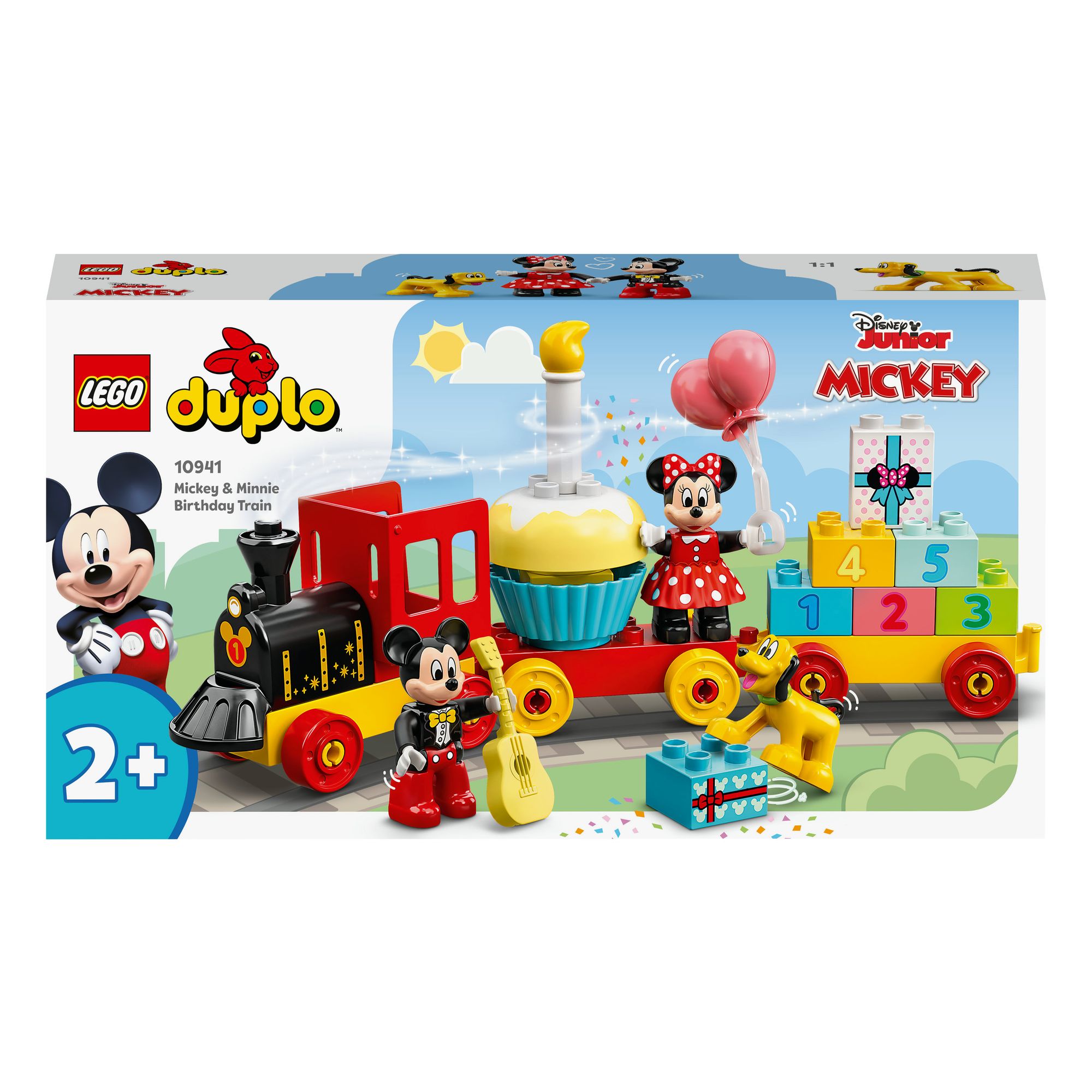 Le train d'anniversaire de Mickey et Minnie - 22 pièces - dès 2 ans