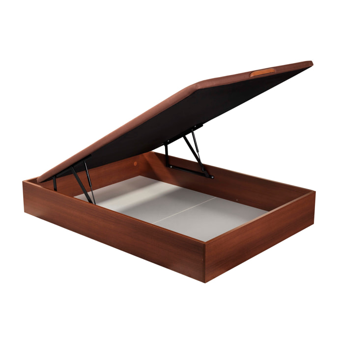 Canapé Abatible 32CM | ENVÍO, MONTAJE Y RECOGIDA ANTIGUO INCLUIDO | Madera | Color Cerezo | Gran capacidad | ROYAL SLEEP