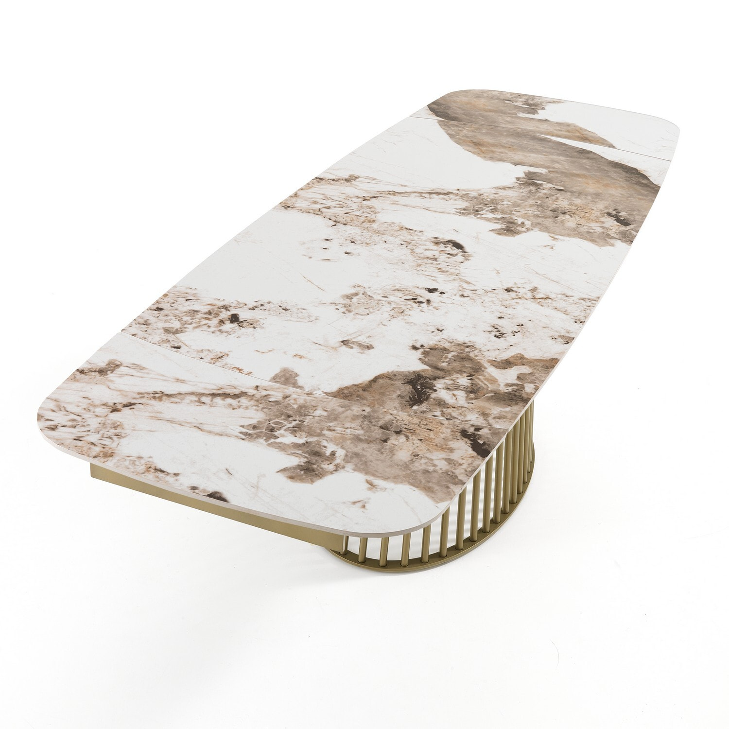 TOMASUCCI tavolo allungabile CAGE 1 Onice lucido