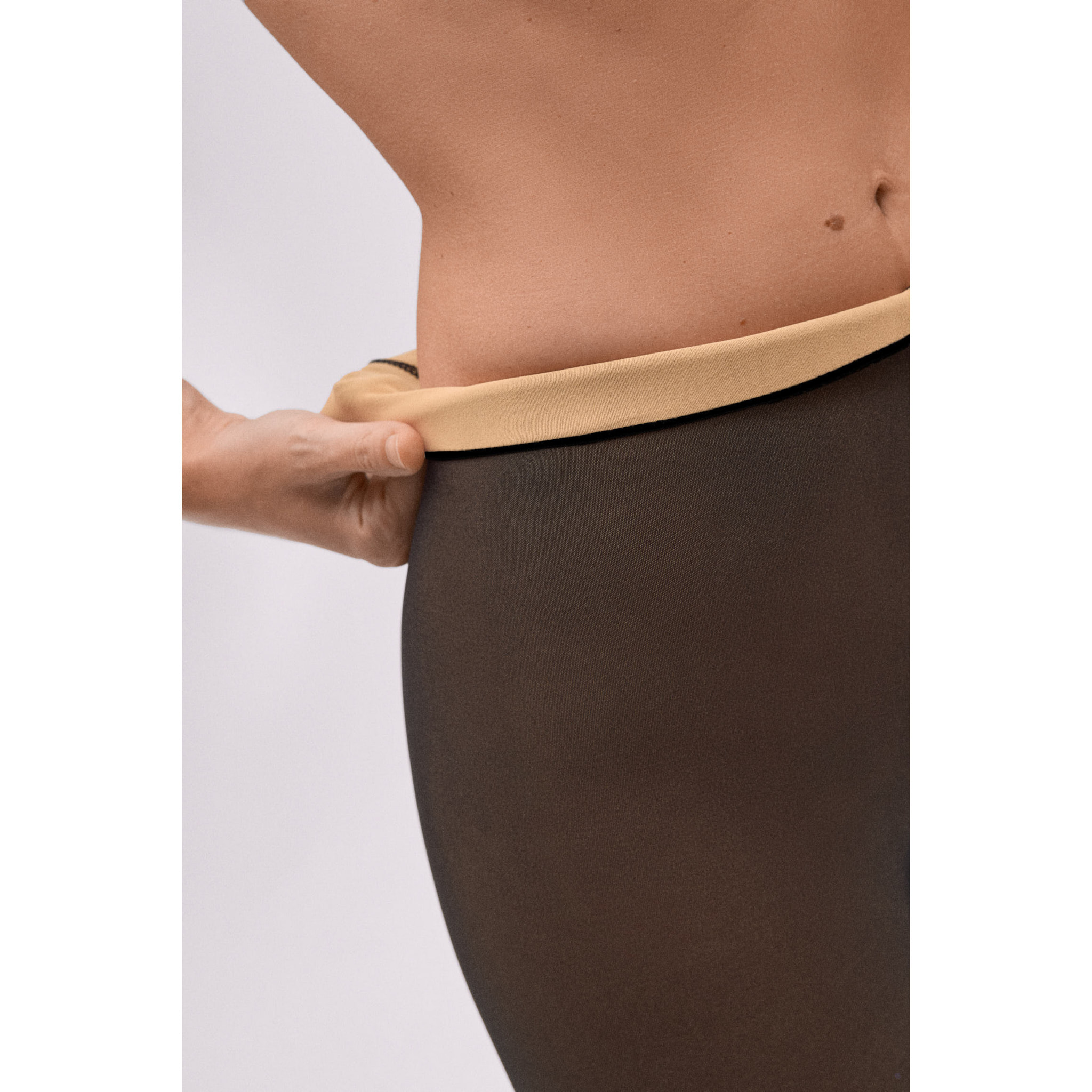 Collant 80 denari stampato effetto velato caldo