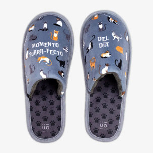 Zapatillas "Momento purrr-fecto del día"